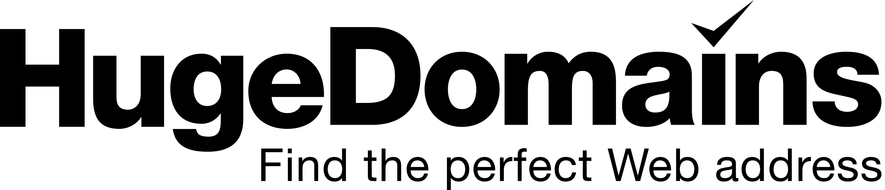 HugeDomains Logo